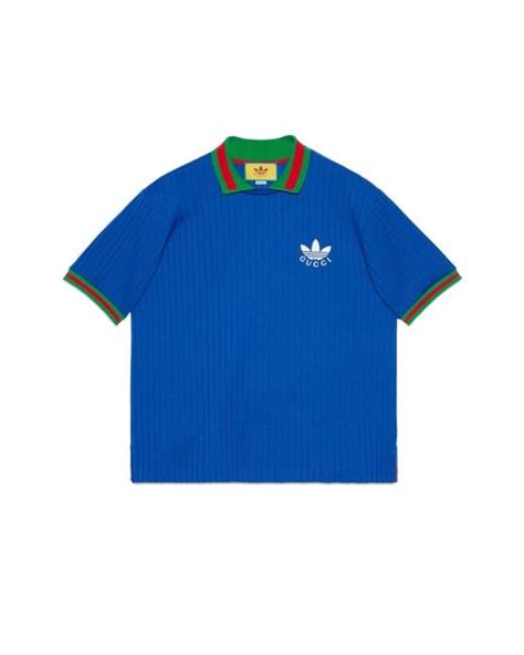 gucci x adidas polo shirt